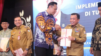 AHY Puji Kinerja Al Haris Sukseskan Program Reforma Agraria